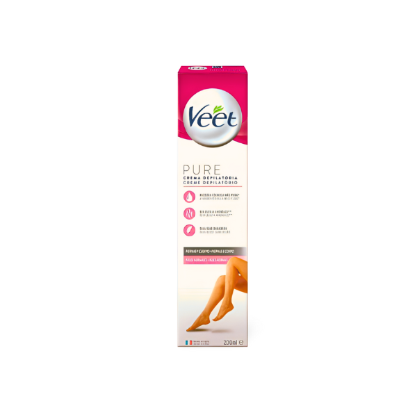 Veet  crema depilatoria pieles normales  200 ml