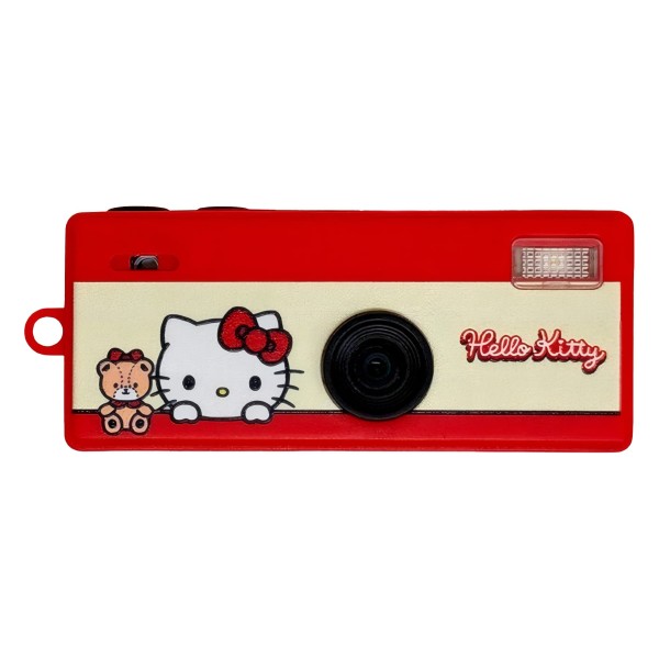 Yashica yas-fasmnc-k1 rojo / cámara llavero funtastic hello kitty